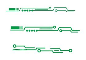 科技线条背景素材元素
