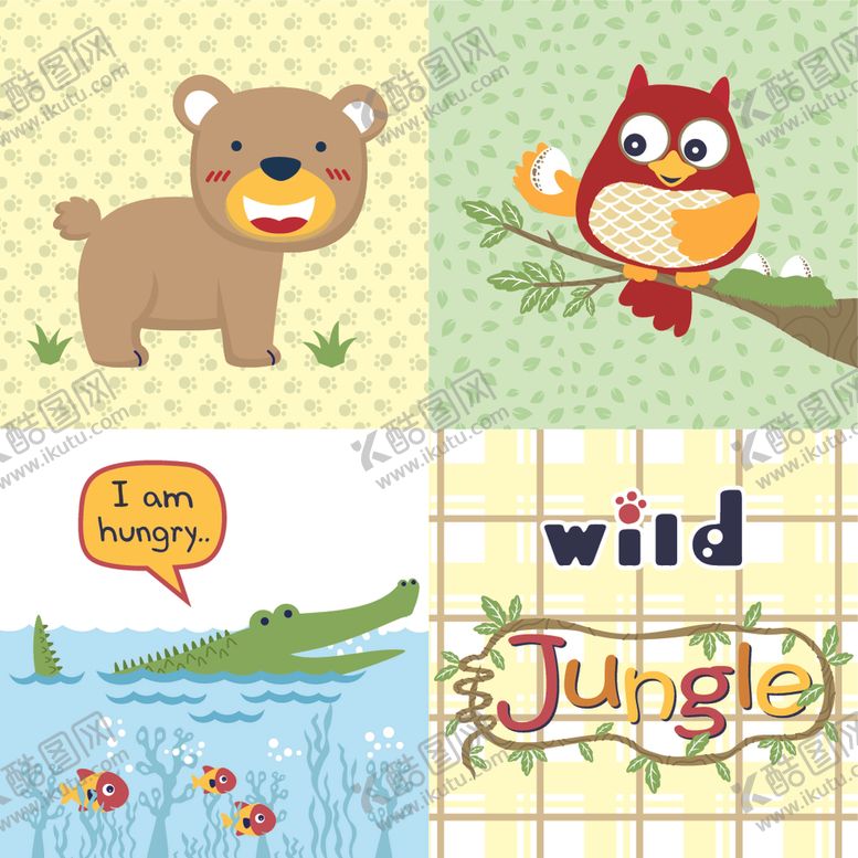 编号：28992909280721563393【酷图网】源文件下载-卡通动物