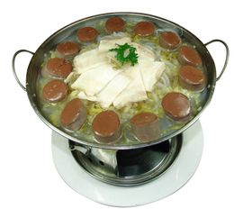 煲仔血肠川白肉