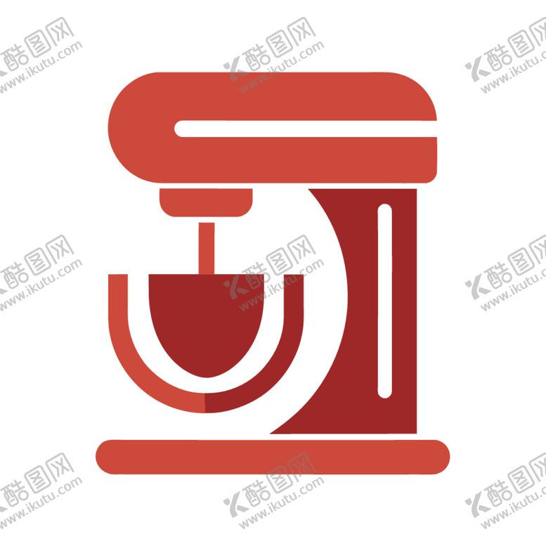 编号：58453102250630569108【酷图网】源文件下载-极简风格的搅拌器标志