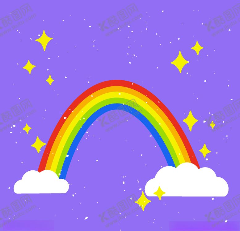 编号：21042510310758356644【酷图网】源文件下载-卡通儿童节精美彩虹桥