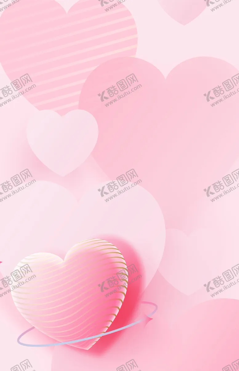 编号：60785502190558009314【酷图网】源文件下载-粉色爱心背景