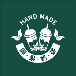 奶茶logo饮料饿了么