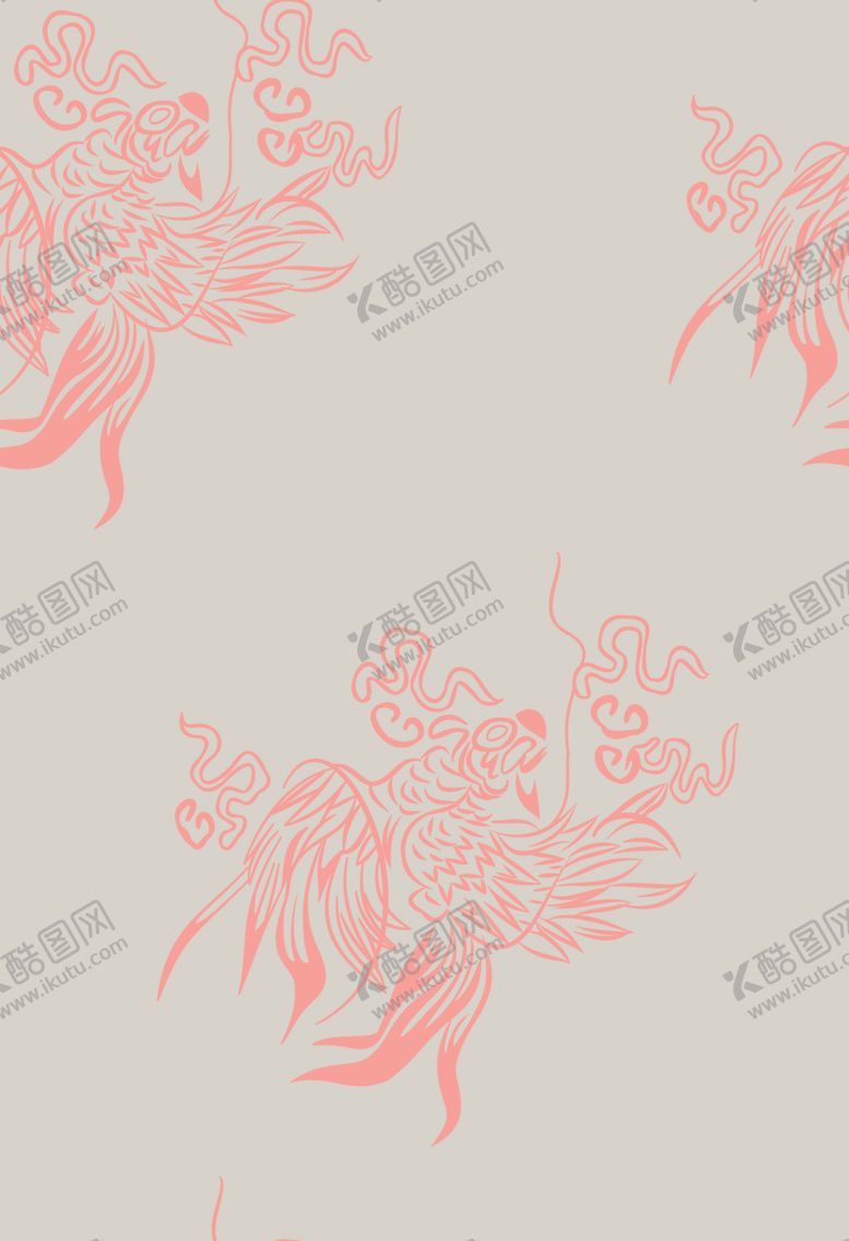 编号：56510602271040106565【酷图网】源文件下载-刺绣金鱼