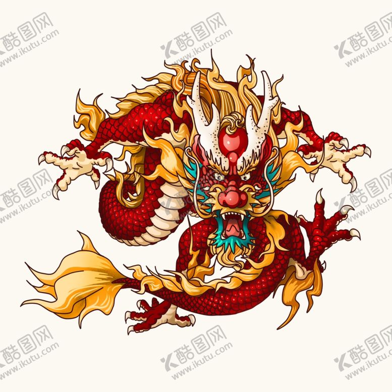 编号：81358905130840265381【酷图网】源文件下载-红龙