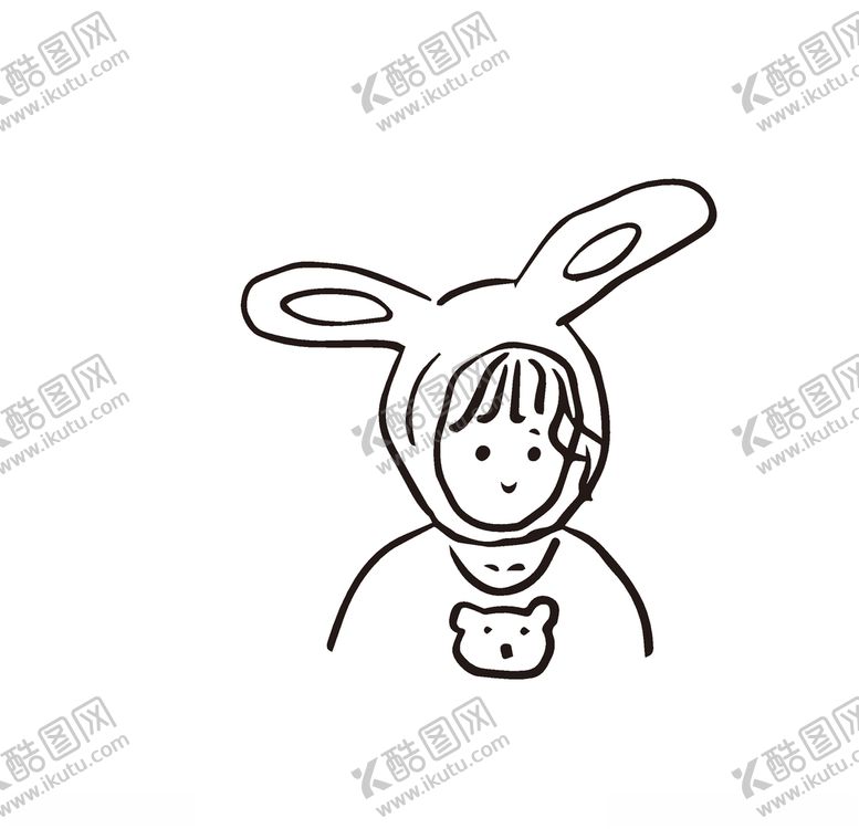 编号：29807910100748325923【酷图网】源文件下载-卡通女孩