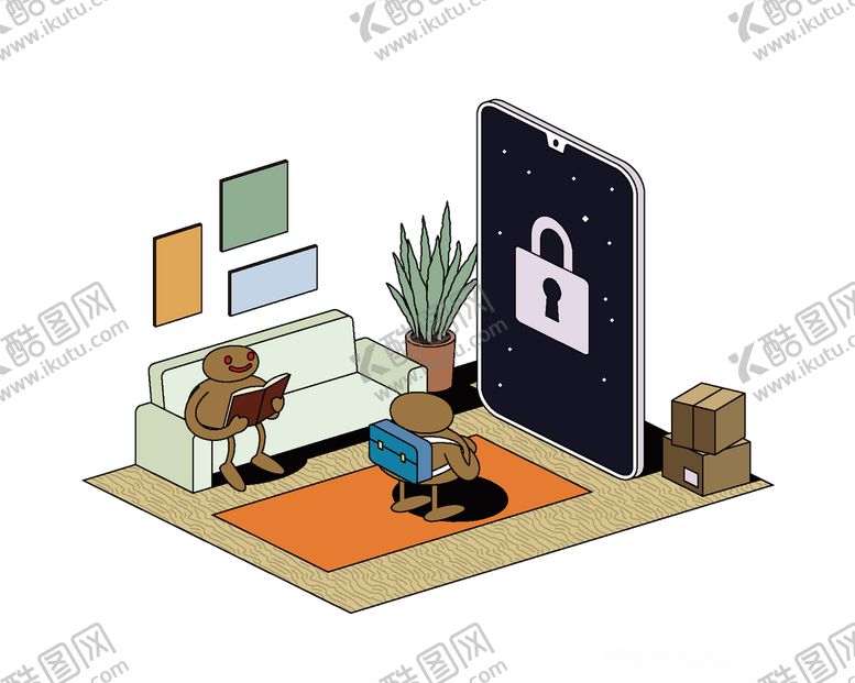 编号：86963110012223299194【酷图网】源文件下载-手绘时尚抽象插画