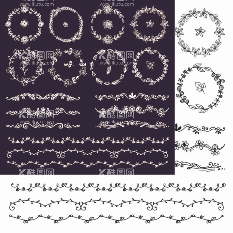 编号：86260011290304368324【酷图网】源文件下载-花纹边框