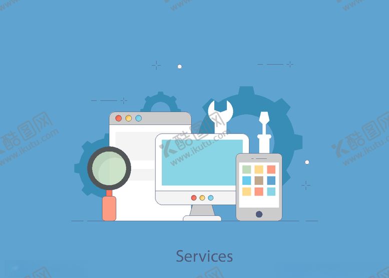 编号：32296410042207043204【酷图网】源文件下载-创意商务科技人物矢量释义元素