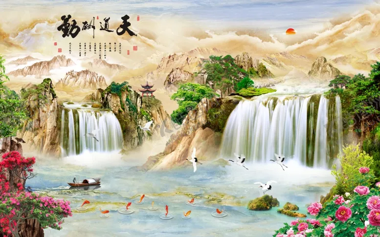 编号：42583705100159134113【酷图网】源文件下载-装饰画背景墙