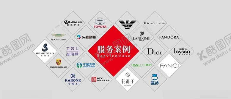 编号：55839701290207093379【酷图网】源文件下载-品牌案例文化墙