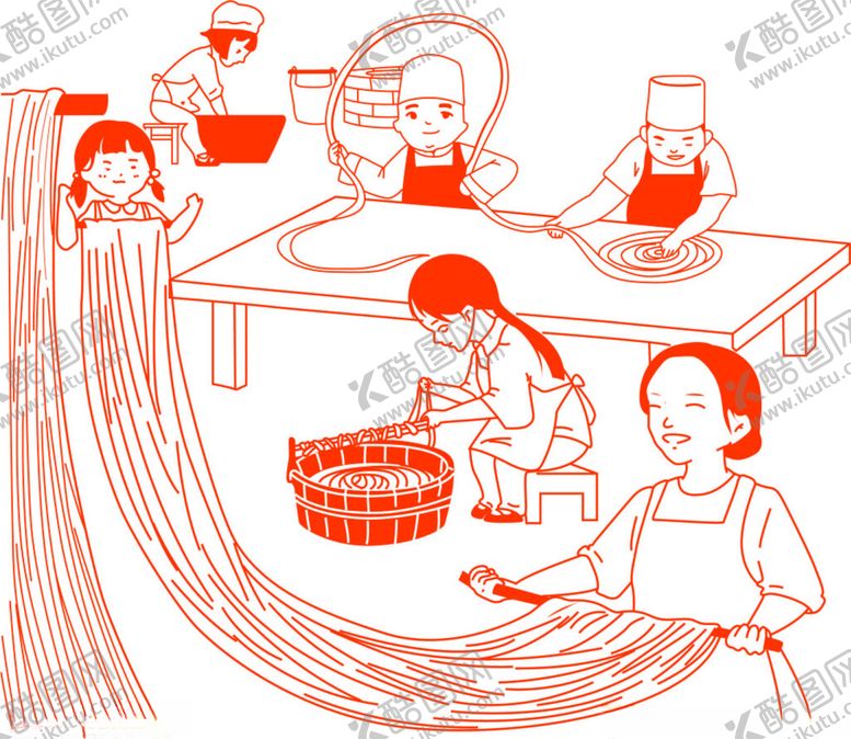 编号：49613202252006466986【酷图网】源文件下载-制作面条