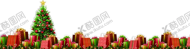编号：22593002121836429510【酷图网】源文件下载-圣诞节礼品橱窗贴