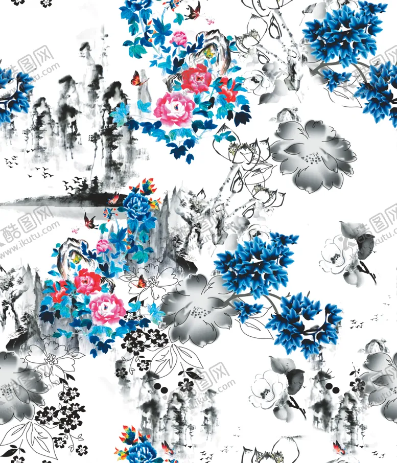 编号：47339007060207095496【酷图网】源文件下载-山水画
