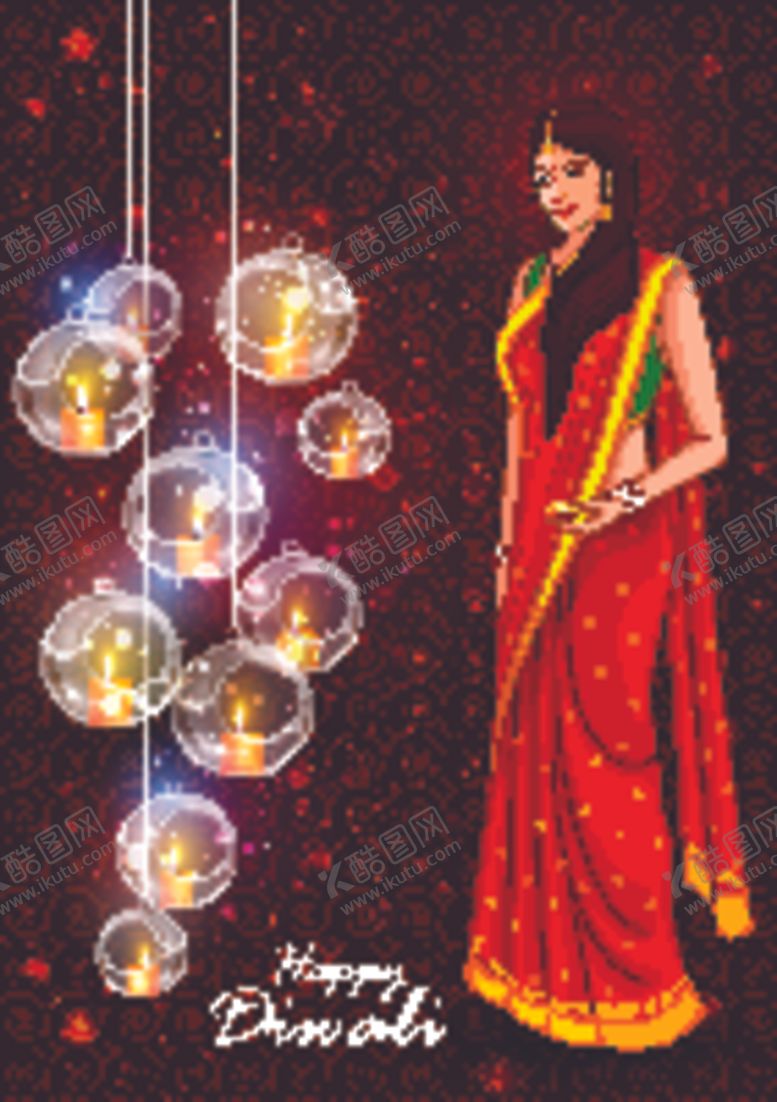 编号：21882109210034155692【酷图网】源文件下载-排灯节