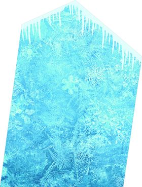 冰雪婚礼异形主背景