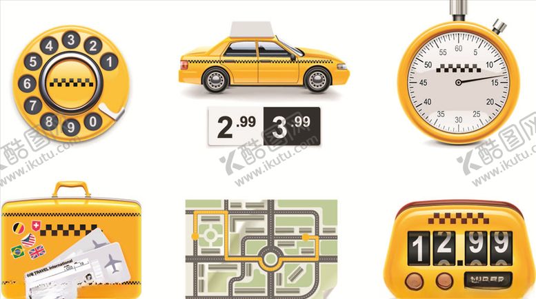 编号：60203909281105221359【酷图网】源文件下载-矢量汽车元素