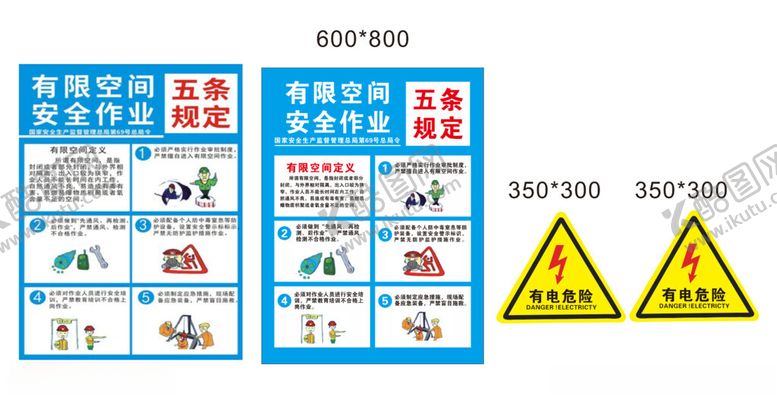 编号：15253102271744091425【酷图网】源文件下载-有限空间安全作业五条规定