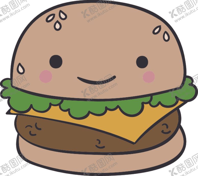 编号：35490209220600083612【酷图网】源文件下载-卡哇伊美食