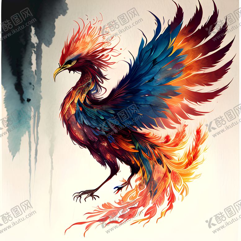 编号：93797710181817557224【酷图网】源文件下载-凤凰插画
