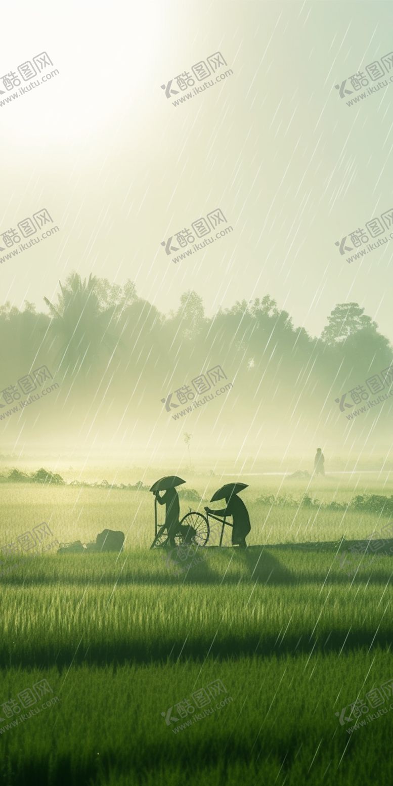 编号：81360509280538567561【酷图网】源文件下载-谷雨清明背景