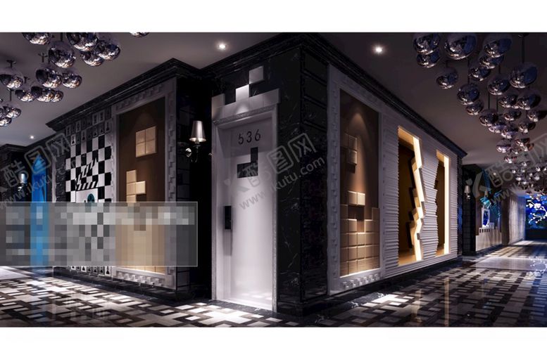 编号：66300207041642142943【酷图网】源文件下载-KTV酒吧桑拿3D效果