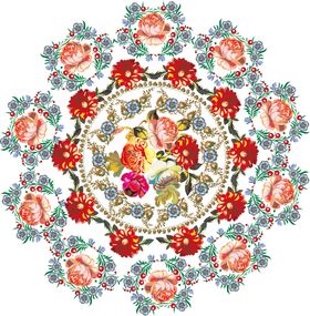 欧式花纹吊顶