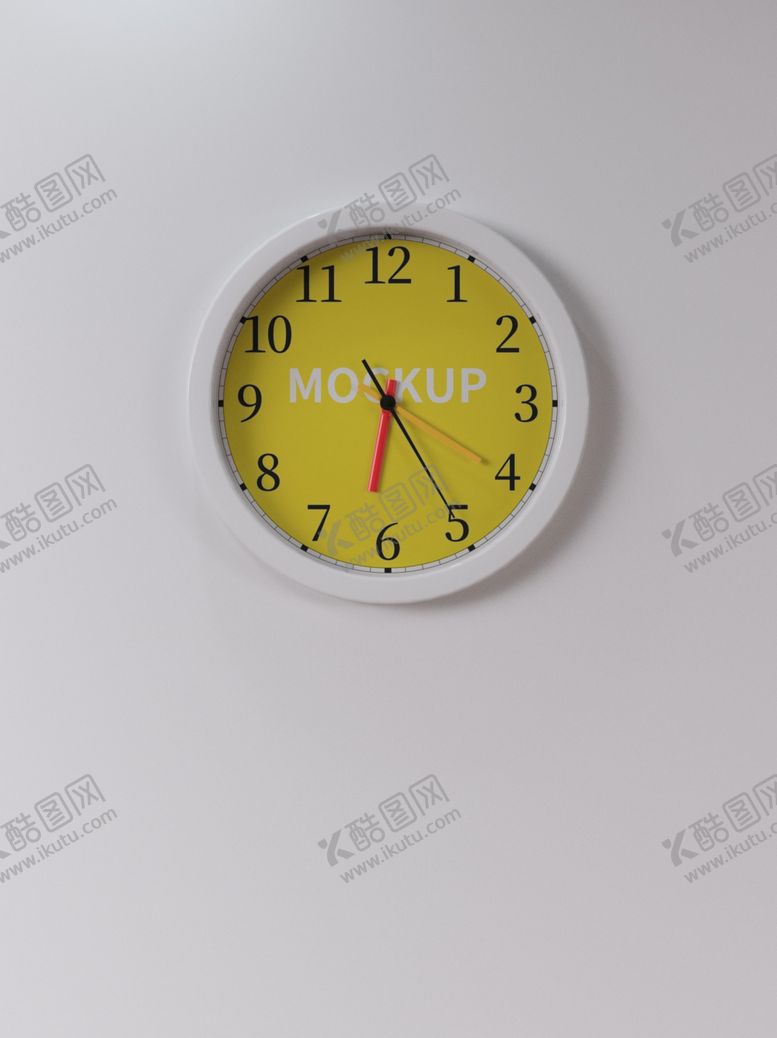 编号：64005406290620015781【酷图网】源文件下载-挂钟样机