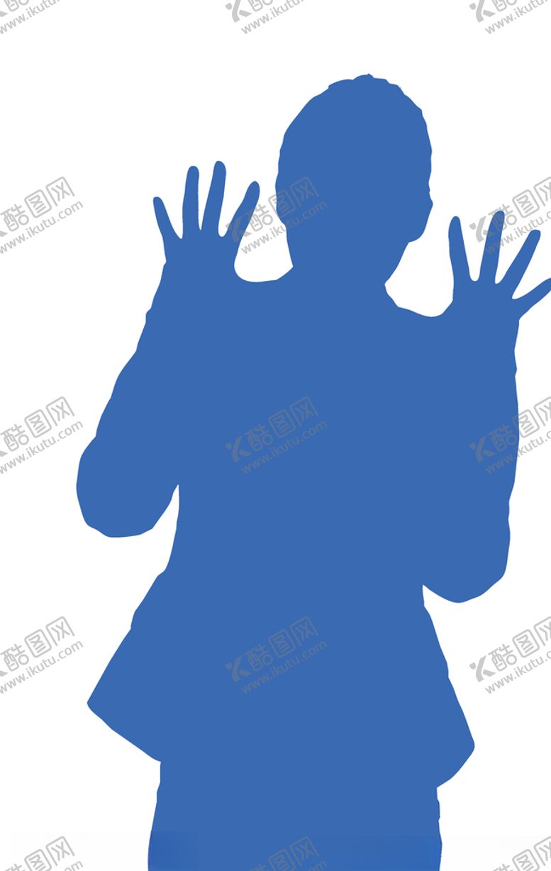 编号：79815705111504003019【酷图网】源文件下载-商业人物剪影