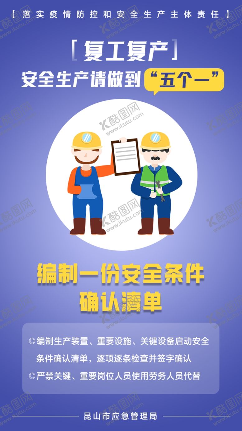 编号：72106509120004222915【酷图网】源文件下载-复工得产企业防控戴口罩
