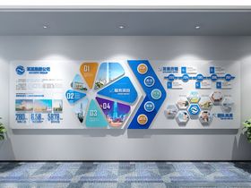 企业文化墙公司公司简介校园