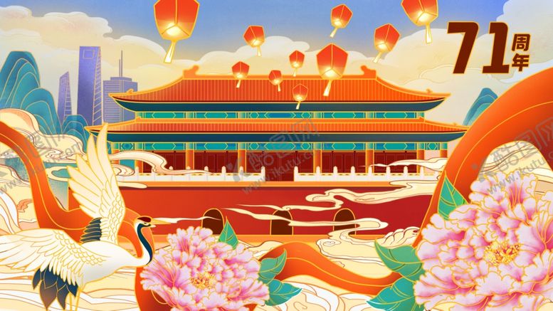 编号：42146805061310582647【酷图网】源文件下载-手绘建筑插画