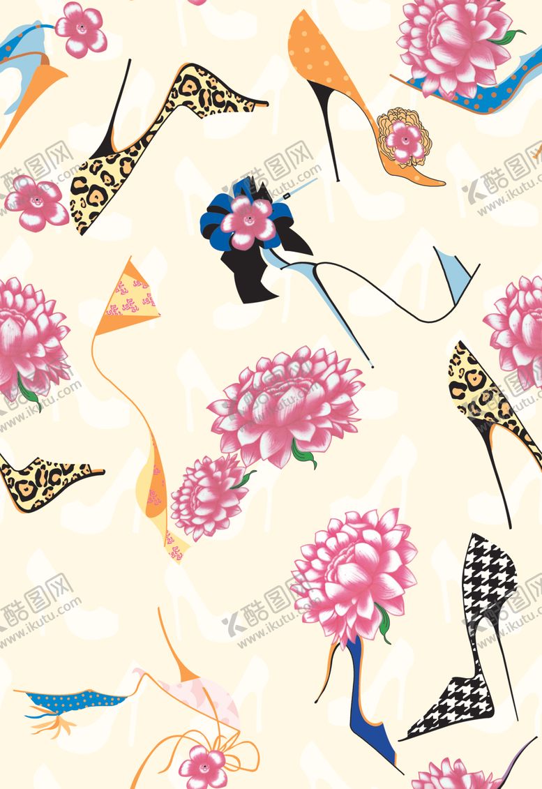 编号：93824904061237411506【酷图网】源文件下载-手绘花背景