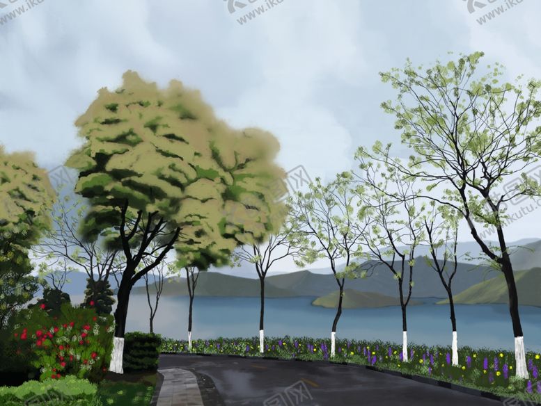 编号：75606109160913172666【酷图网】源文件下载-春天的风景