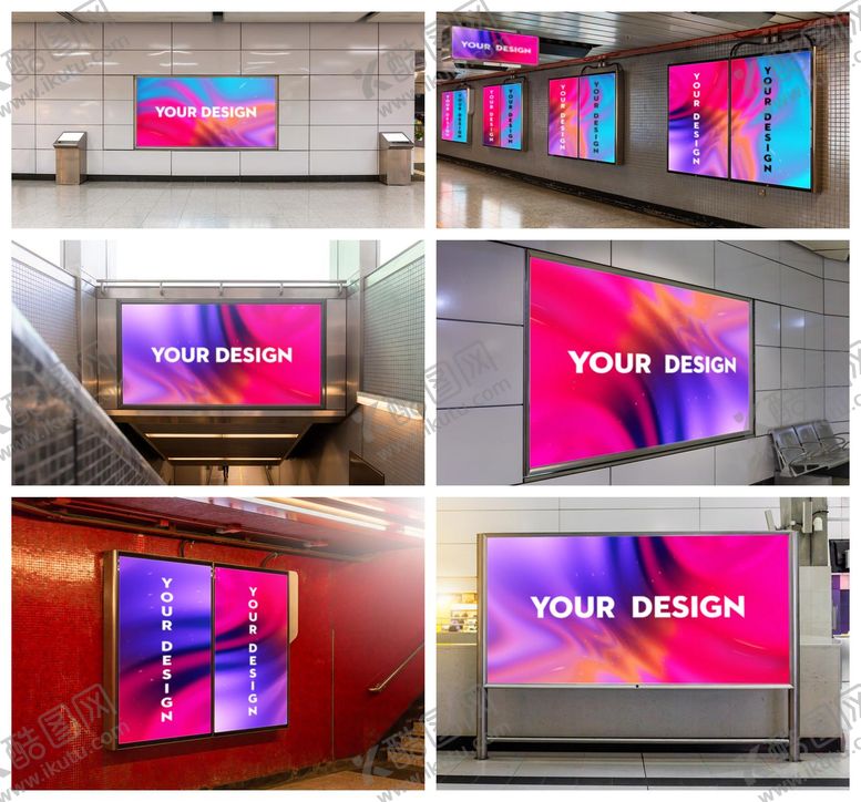 编号：44333304281935239248【酷图网】源文件下载-店招导视牌海报立牌样机