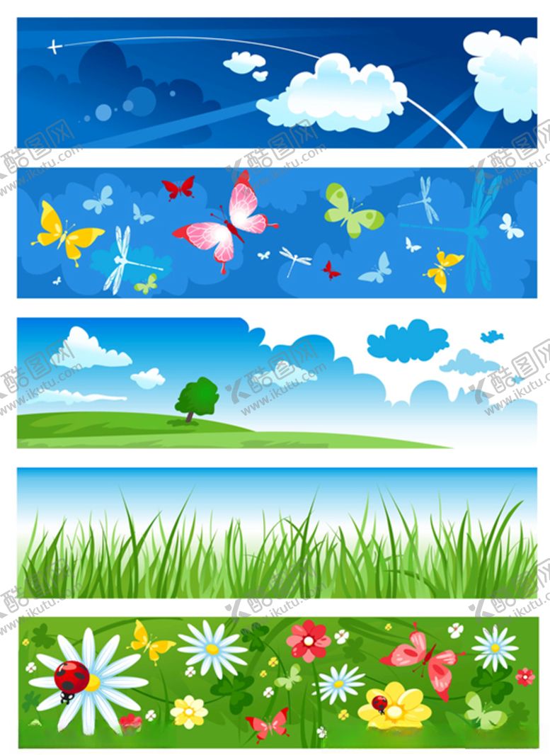 编号：11830110301701509588【酷图网】源文件下载-矢量花草