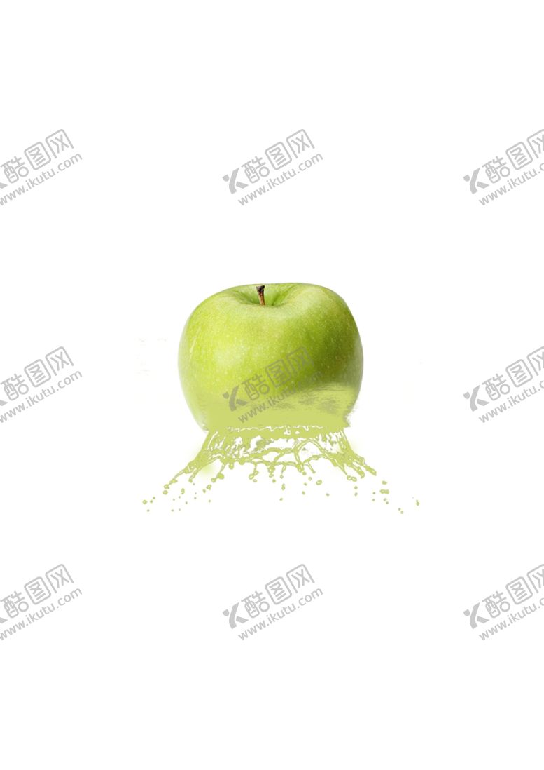 编号：89279602221404594087【酷图网】源文件下载-苹果融化