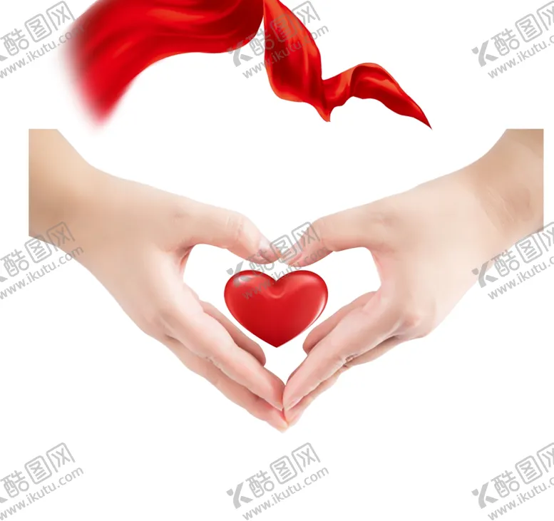 编号：34140010172334275840【酷图网】源文件下载-双手比心