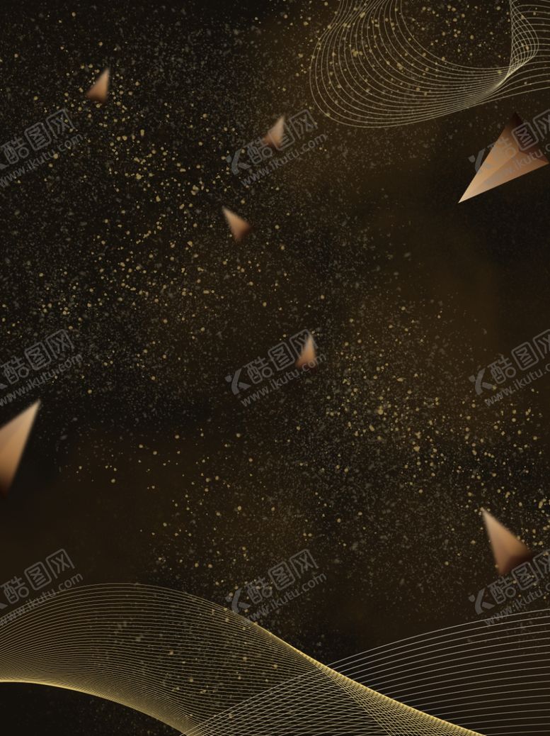编号：77781009131809315278【酷图网】源文件下载-黑金背景