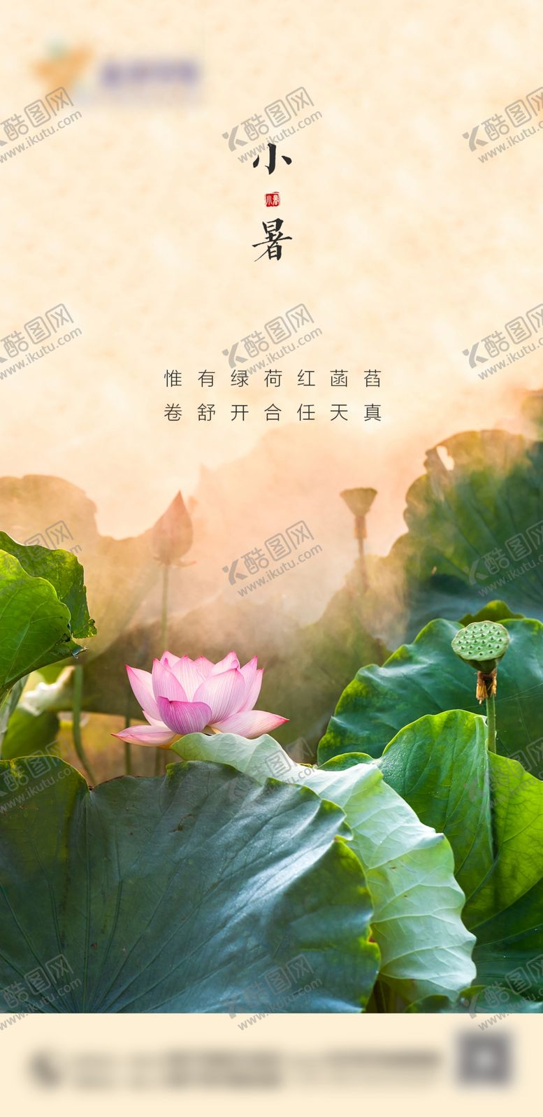 编号：34640505121008256816【酷图网】源文件下载-小暑海报