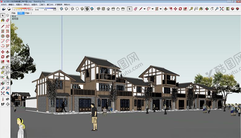 编号：27639010041336468142【酷图网】源文件下载-别墅模型