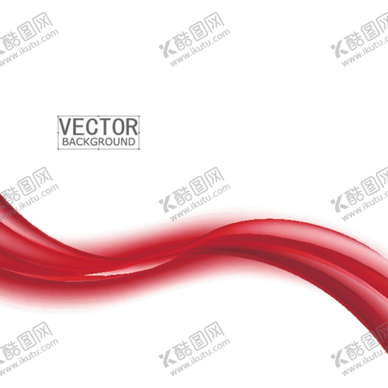 编号：95834810260320506450【酷图网】源文件下载-红色曲线装饰图案