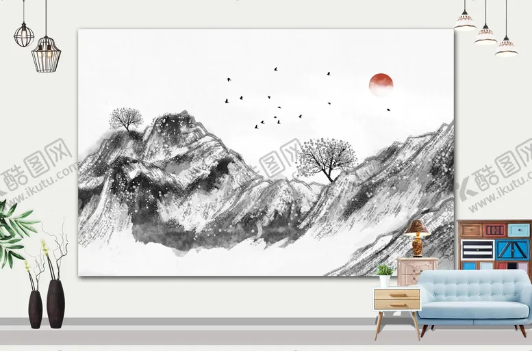 编号：39561410080456239210【酷图网】源文件下载-风景画