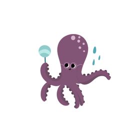 海洋生物图标图形装饰海报素材