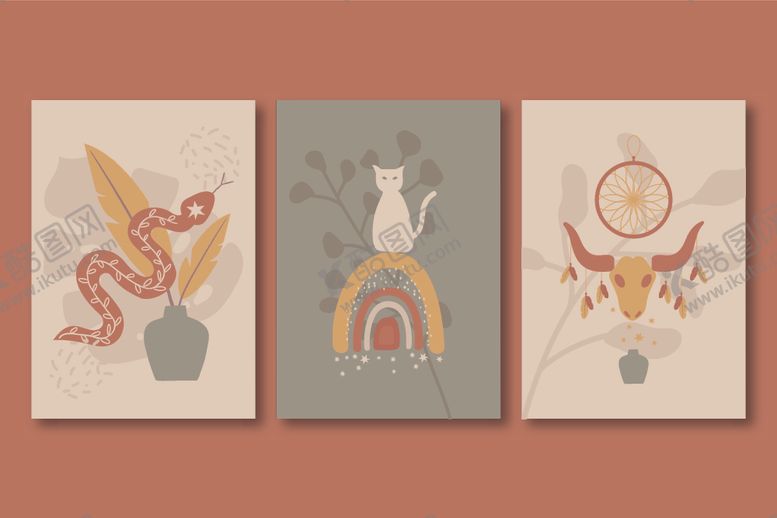 编号：86294409260014225736【酷图网】源文件下载-简约装饰画展现艺术美感