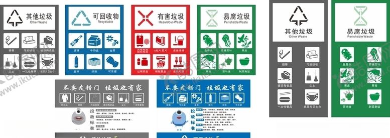 编号：65290107141232567262【酷图网】源文件下载-2020年最新垃圾分类