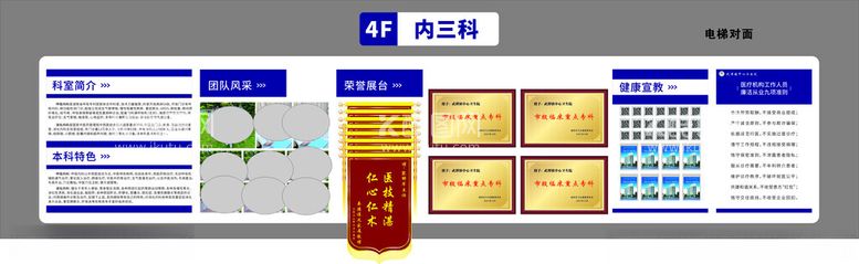 编号：27597402261635271189【酷图网】源文件下载-科室背景形象墙