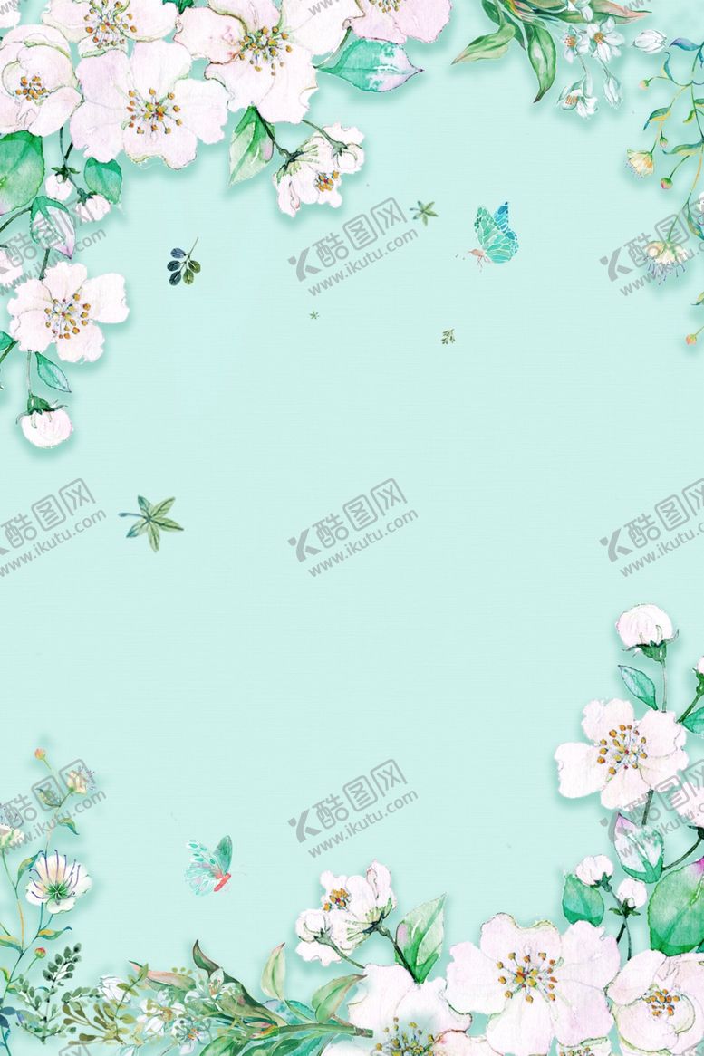 编号：51459309251817075180【酷图网】源文件下载-春天海报背景