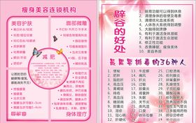 瘦身美容海报建