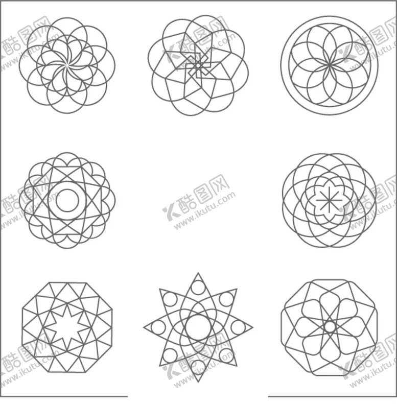 编号：50988412032013434694【酷图网】源文件下载-抽象几何花纹